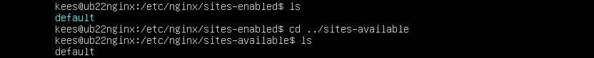 directory etc nginx sites-enables - sites-available